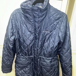 NWT Women's Columbia Copper Crest Novelty Quilted Puffer Coat Size M MSRP $200